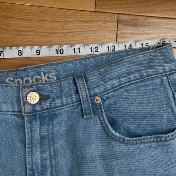 NWT MOTHER Snacks! The Fun Dip Puddle in Lots of Nibbles wash size 29 - Picture 9 of 14